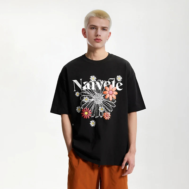 Foam Daisy Print Tee