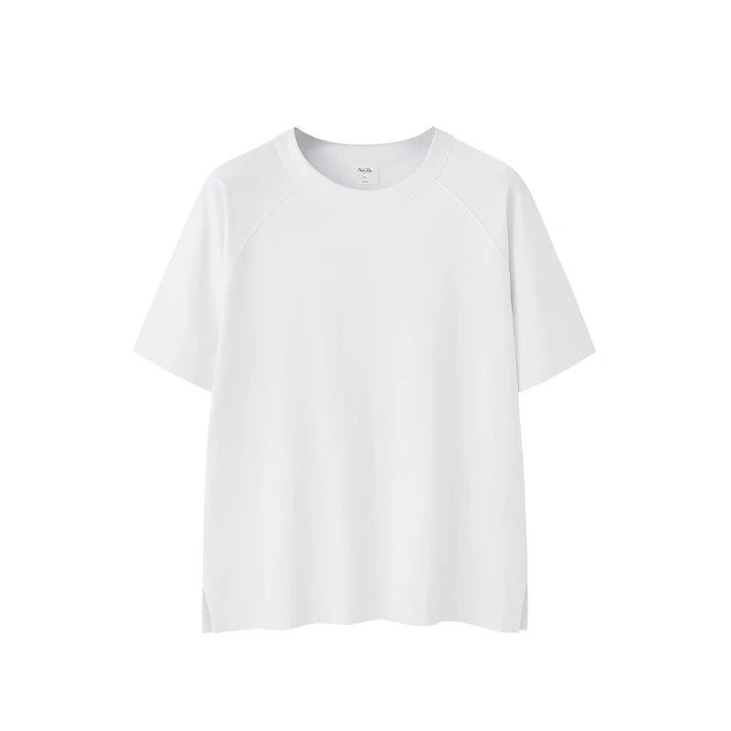 Vintage Men's Heavyweight Linen-Cotton Tee