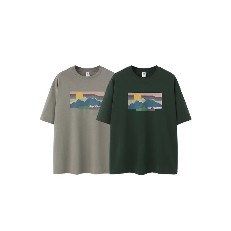 Cracked Sunset Tee
