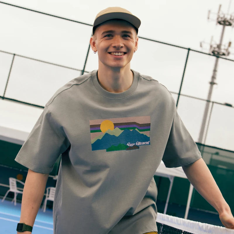 Cracked Sunset Tee