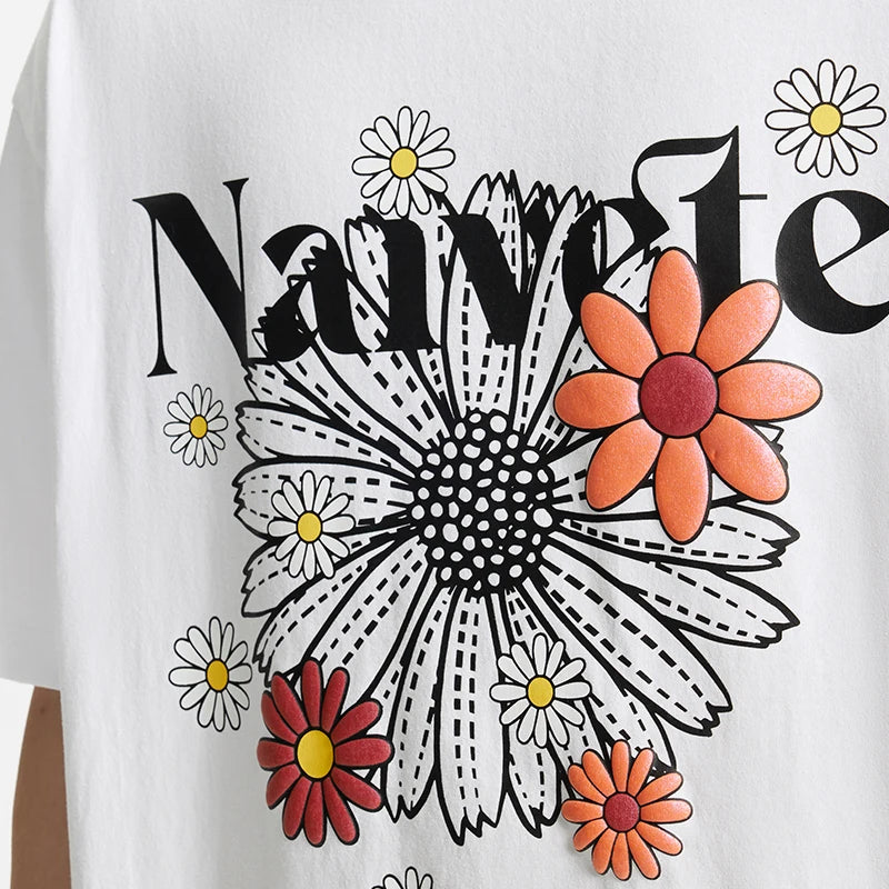 Foam Daisy Print Tee