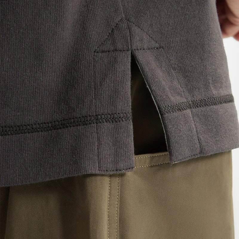 Vintage Men's Heavyweight Linen-Cotton Tee