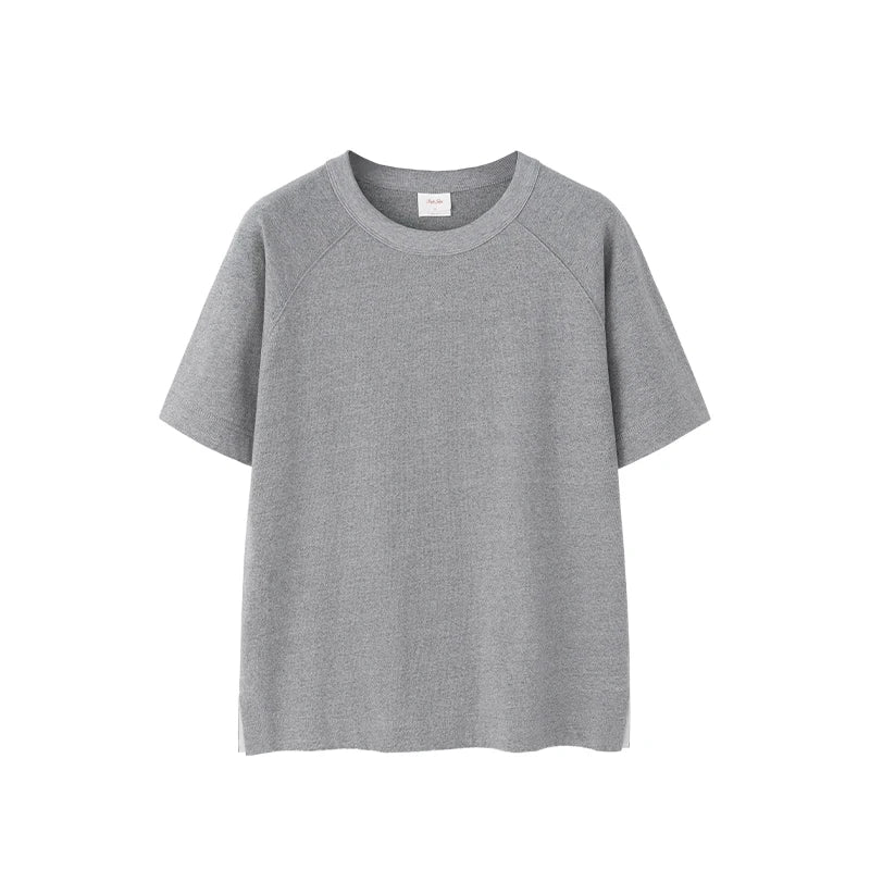 Vintage Men's Heavyweight Linen-Cotton Tee
