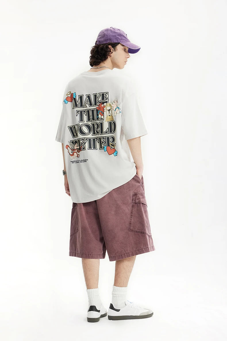 Men's Cupid Love Printed Tee